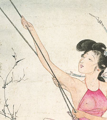 召陵-胡也佛的仕女画和最知名的金瓶梅秘戏图